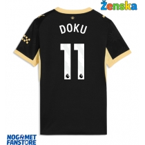 Manchester City Jeremy Doku #11 Gostujuci Dres za Ženska 2026-27 Kratak Rukav